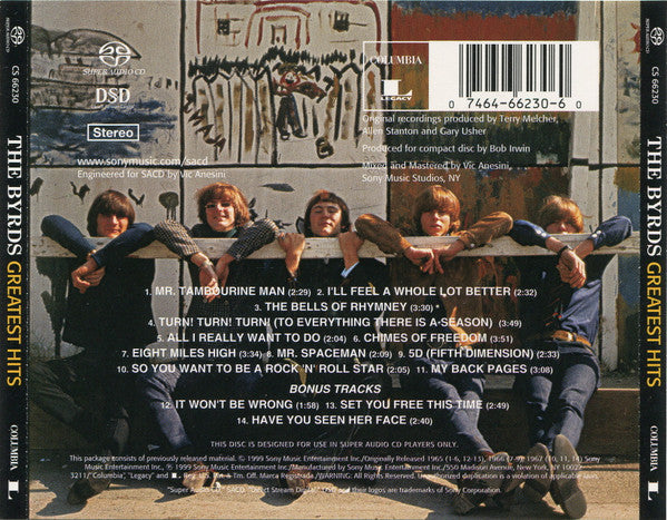 USED SACD - The Byrds – Greatest Hits