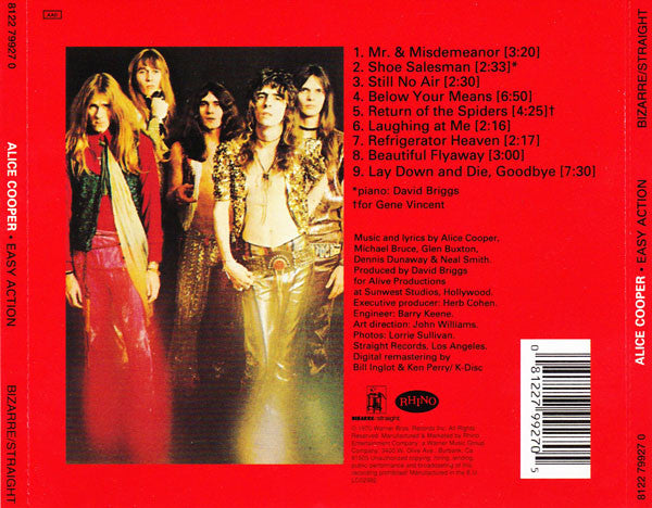 USED CD - Alice Cooper – Easy Action