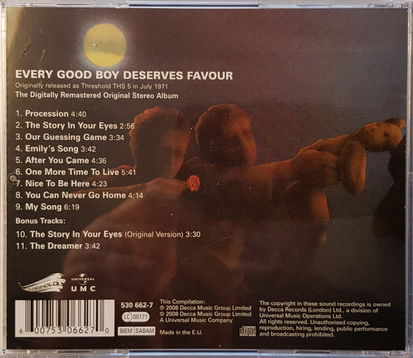 USED CD - The Moody Blues – Every Good Boy Deserves Favour (2008 Remaster)