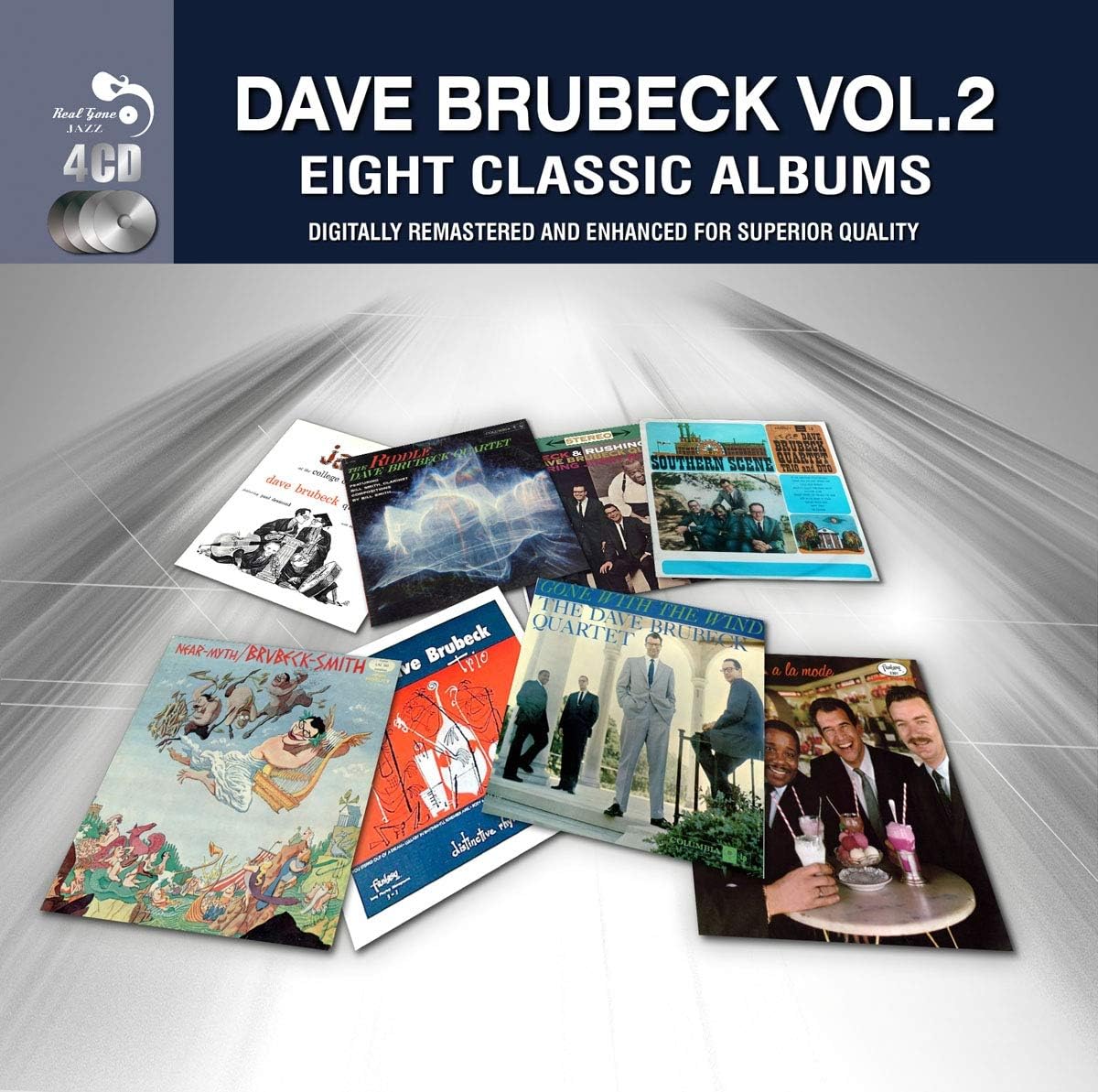 4CD - Dave Brubeck – Dave Brubeck Vol. 2 Eight Classic Albums