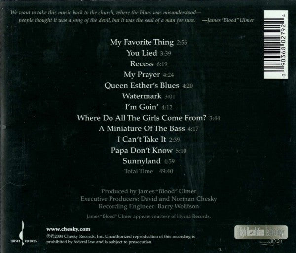 USED CD - The 52nd Street Blues Project – Blues & Grass