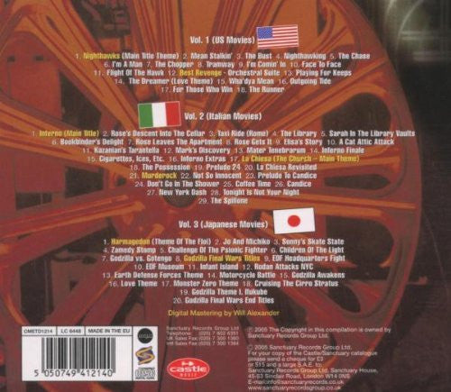 USED 3CD - Keith Emerson – At The Movies