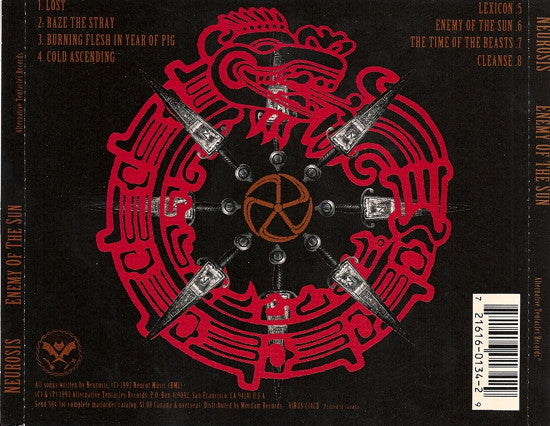 USED CD - Neurosis – Enemy Of The Sun