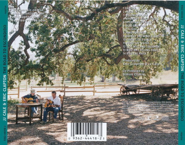CD - JJ Cale & Eric Clapton – The Road To Escondido