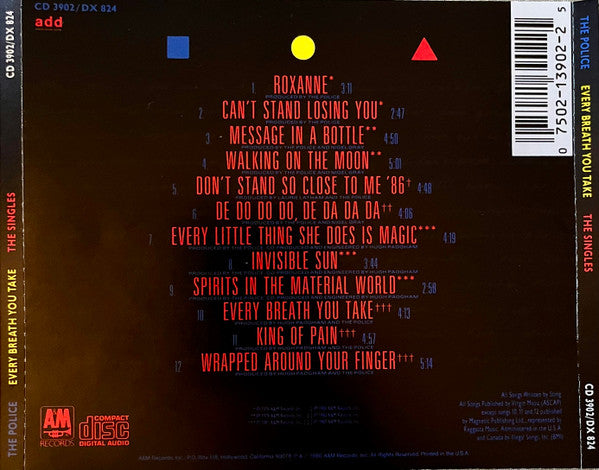 USED CD - The Police – Every Breath You Take (The Singles)