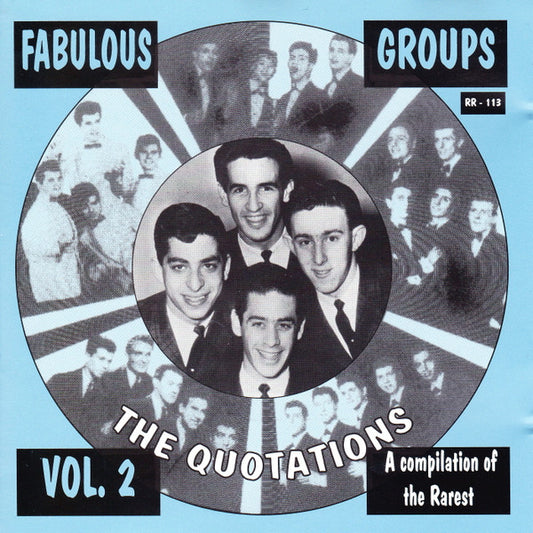 USED CD - Various – Fabulous Groups Vol. 2 - A Compilation Of The Rarest