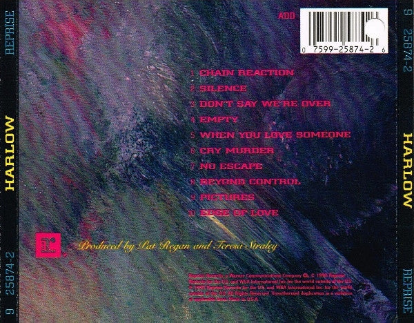 USED CD - Harlow – Harlow
