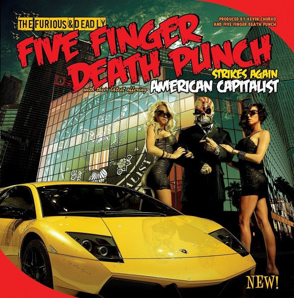 USED CD - Five Finger Death Punch – American Capitalist