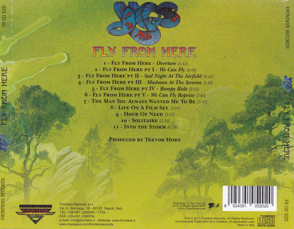 USED CD - Yes – Fly From Here