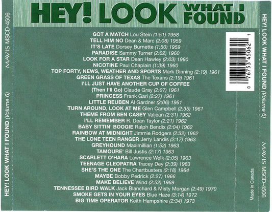 USED CD - Various – Hey! Look What I Found Volume 6