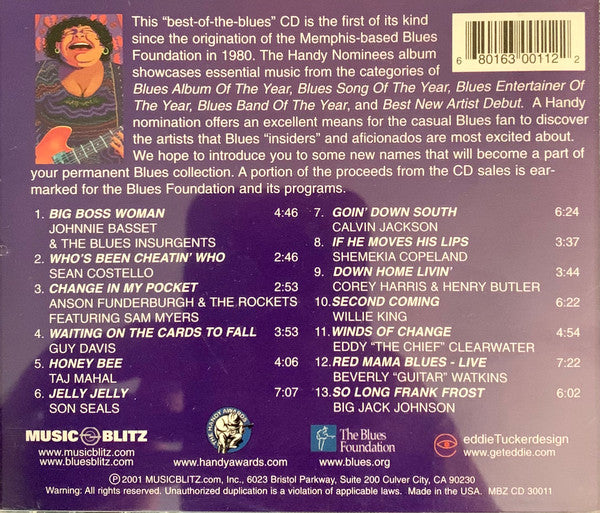 USED CD - Various – The Blues Foundation Presents W.C. Handy Nominees Volume 1