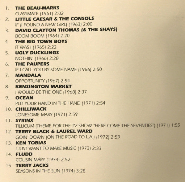 USED CD - Various – Made In Canada: Our Rock 'N' Roll History - Volume 4: More Great Stuff (1961-1974)