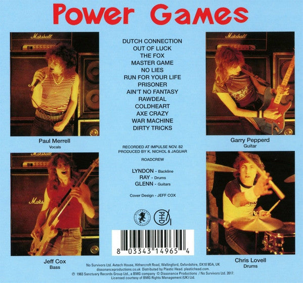 USED CD - Jaguar – Power Games