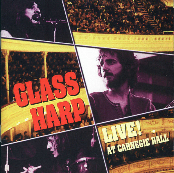 USED CD - Glass Harp – Live! At Carnegie Hall