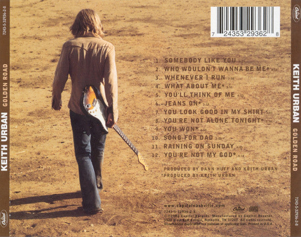 USED CD - Keith Urban – Golden Road
