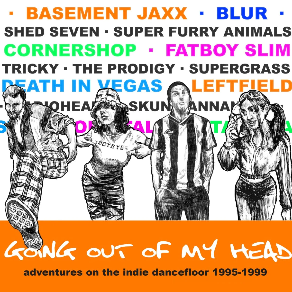 4CD - Going Out Of My Head - Adventures On The Indie Dancefloor 1995-1999