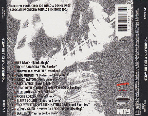 USED CD - Various – Guitars That Rule The World