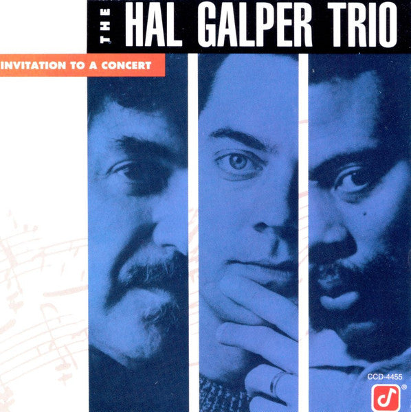 USED CD - Hal Galper Trio – Invitation To A Concert