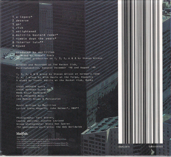 USED CD - Marillion – Marillion.com