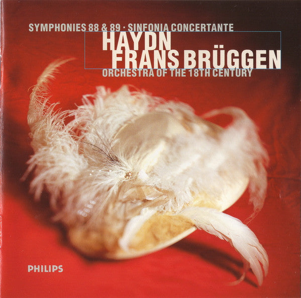USED CD - Haydn - Frans Brüggen, Orchestra Of The 18th Century – Symphonies 88 & 89 · Sinfonia Concertante