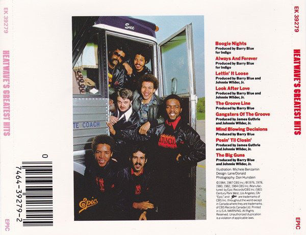 USED CD - Heatwave – Heatwave's Greatest Hits