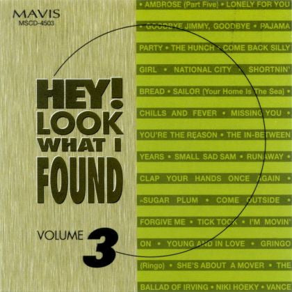 USED CD - Various – Hey ! Look What I Found / Vol. 3