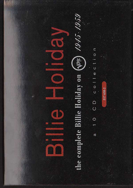 USED 10CD - Billie Holiday – The Complete Billie Holiday On Verve 1945-1959