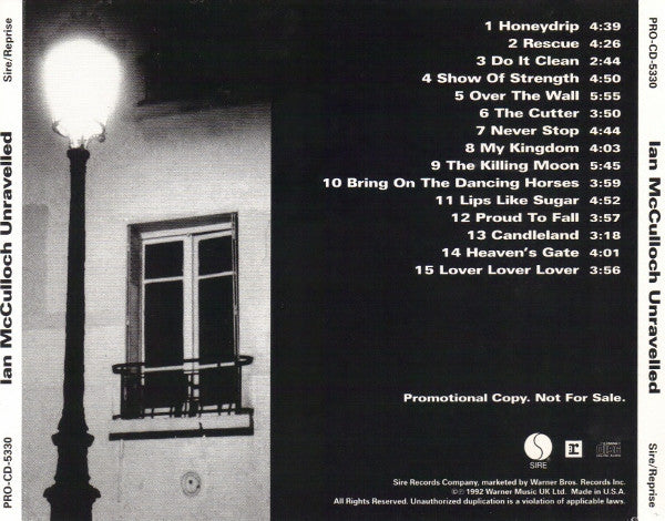 USED CD - Ian McCulloch – Unravelled