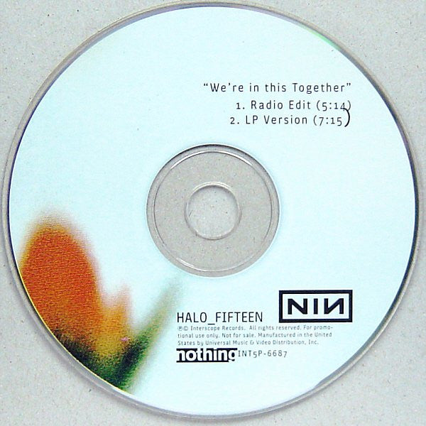 USED CD - Nine Inch Nails – We're In This Together (Promo)