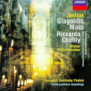 CD - Leoš Janáček, Riccardo Chailly, Wiener Philharmoniker – Janáček: Glagolitic Mass / Zemlinsky: Psalm 83 / Korngold: Passover Psalm, Op.30