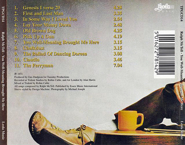 USED CD - Ralph McTell – You Well-Meaning Brought Me Here