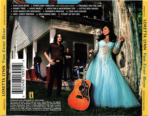 USED CD - Loretta Lynn – Van Lear Rose