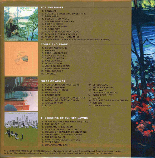 USED 4CD - Joni Mitchell - The Asylum Albums (1972–1975)