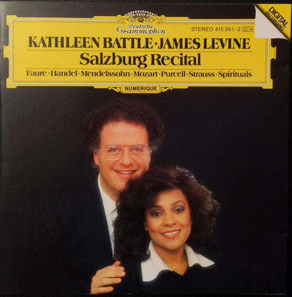 USED CD - Kathleen Battle, James Levine – Salzburg Recital