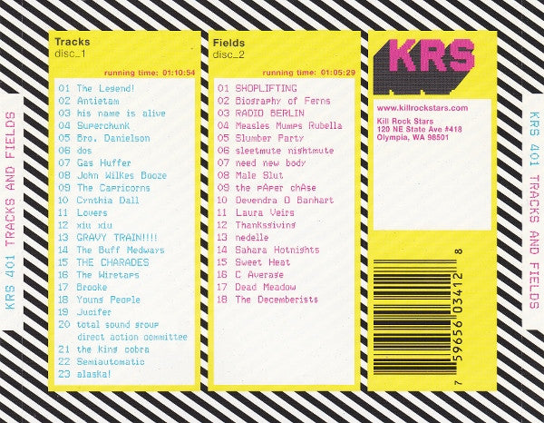 USED 2CD - Various – Tracks & Fields