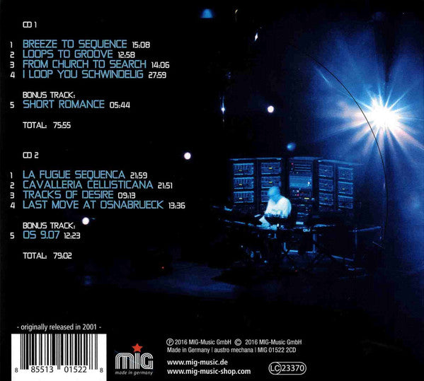 USED 2CD - Klaus Schulze – Live @ KlangArt