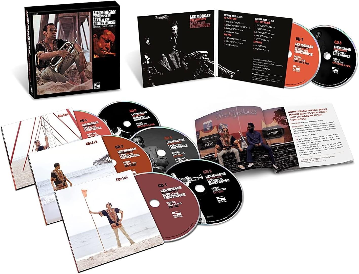 8CD - Lee Morgan – The Complete Live At The Lighthouse (Hermosa Beach, California)