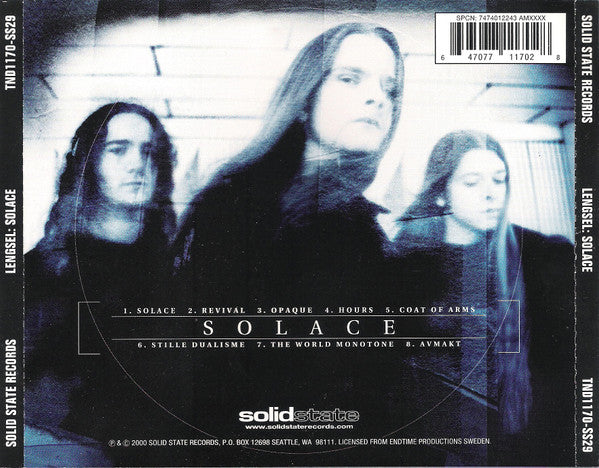 USED CD - Lengsel – Solace