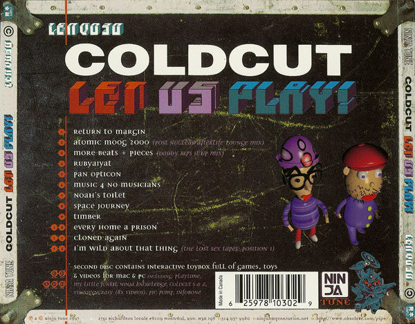 USED CD/CDROM - Coldcut – Let Us Play!