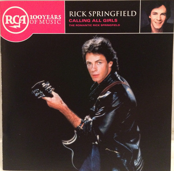 USED CD - Rick Springfield – Calling All Girls - The Romantic Rick