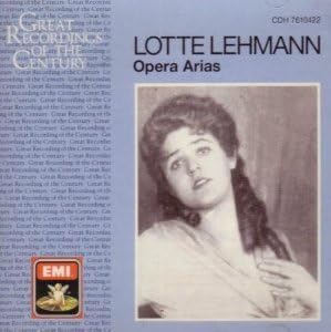 CD - Lotte Lehmann - Opera Arias