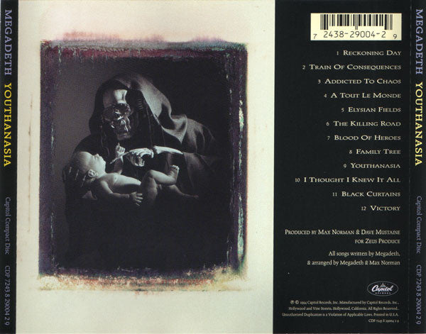 USED CD - Megadeth – Youthanasia