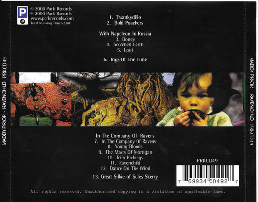 USED CDR - Maddy Prior – Ravenchild