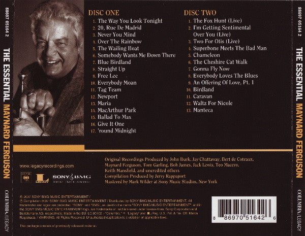 2CD - Maynard Ferguson – The Essential Maynard Ferguson
