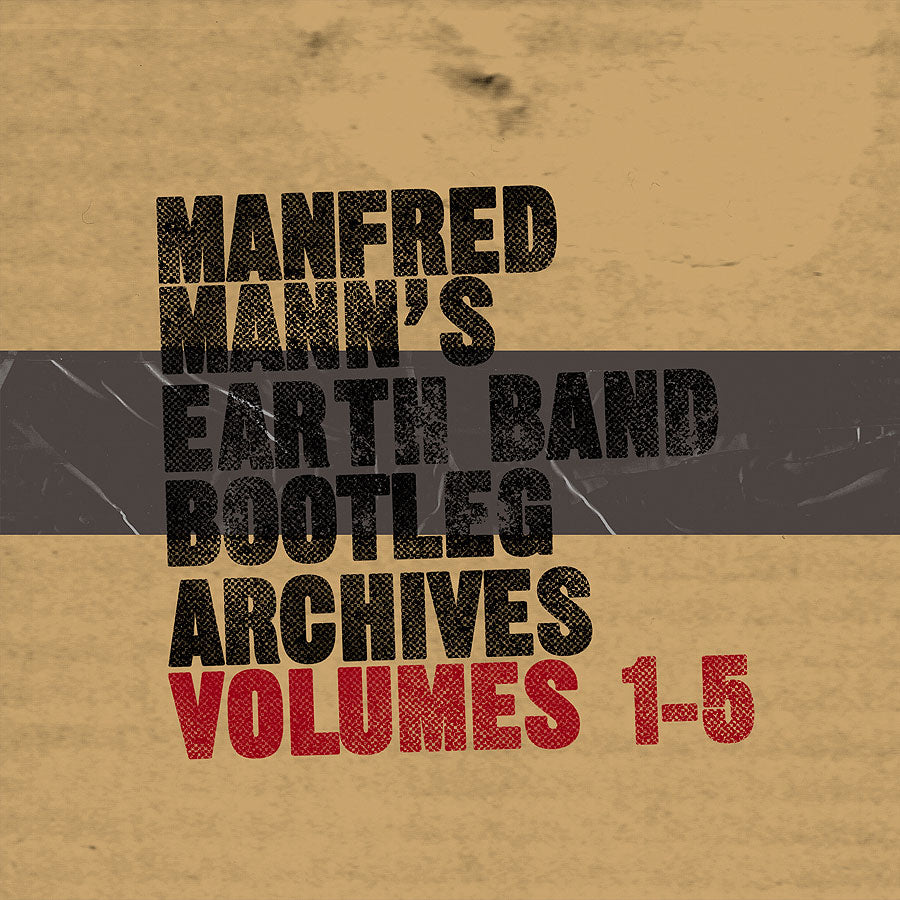 5CD - Manfred Mann’s Earth Band - Bootleg Archives Vols 1-5
