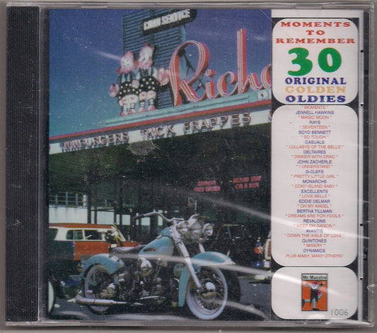 USED CD - Various – Moments To Remember 30 Original Golden Oldies