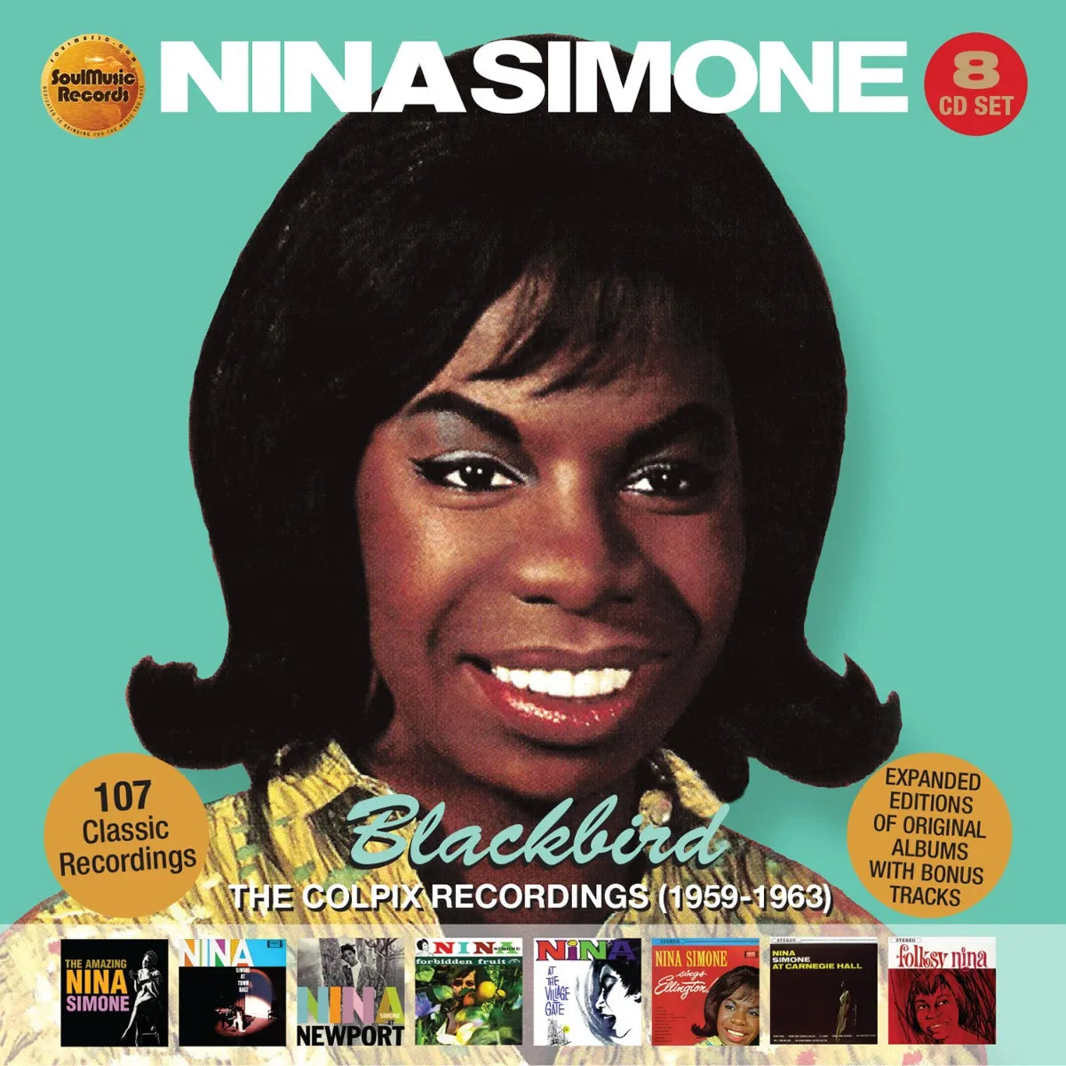 8CD - Nina Simone - Blackbird – The Colpix Recordings (1959-1963)