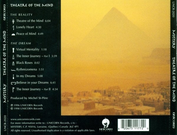 USED CD - Mystery – Theatre Of The Mind