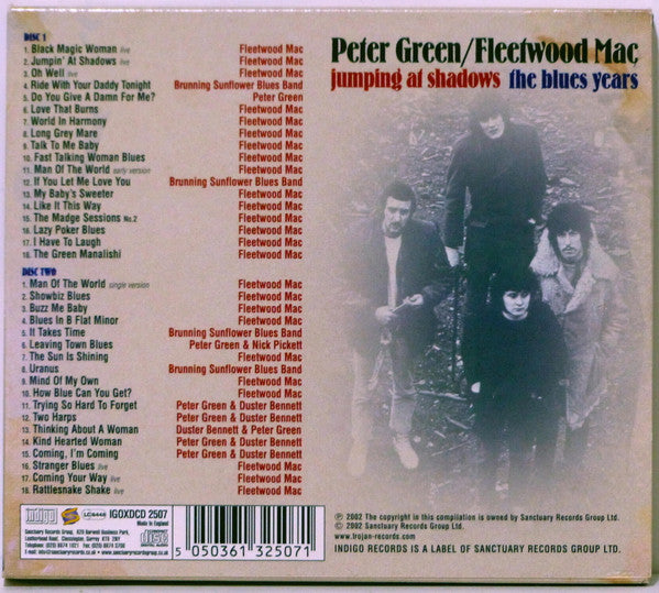 USED 2CD - Peter Green / Fleetwood Mac – Jumping At Shadows: The Blues Years
