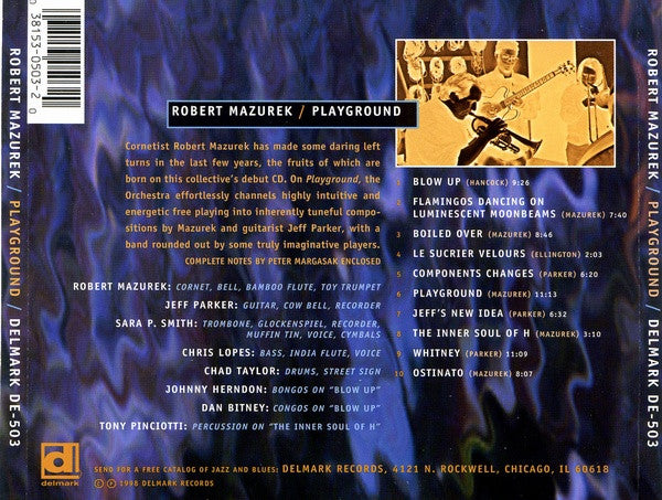 USED CD - Robert Mazurek/ Chicago Underground Orchestra – Playground